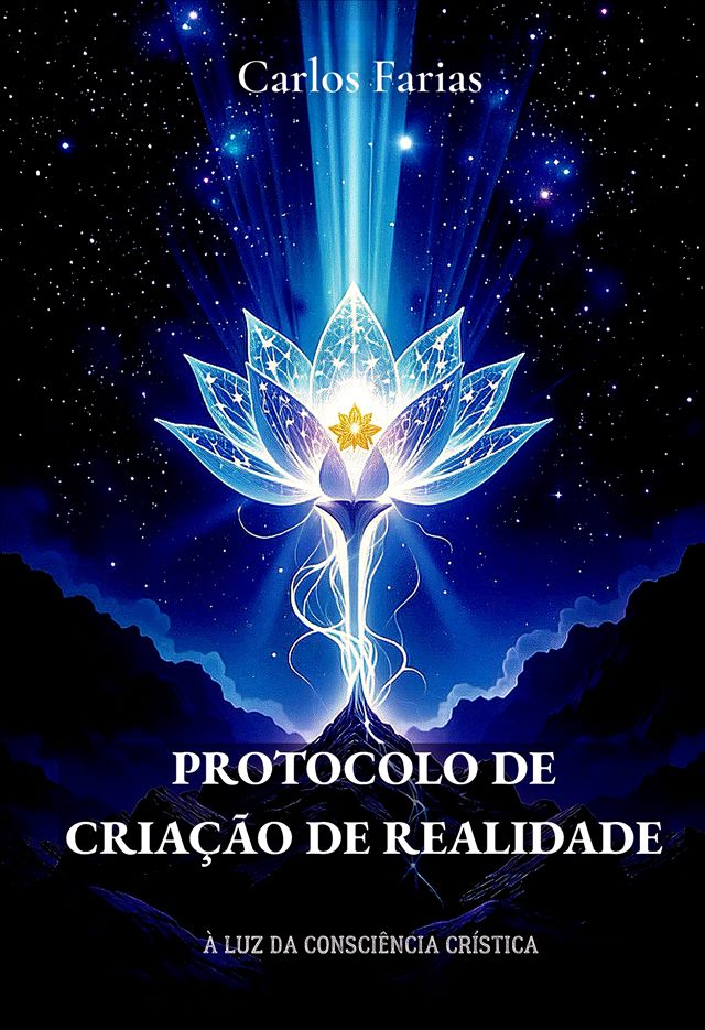 Capa oficial de Protocolo de Criação de Realidade à Luz da Consciência Crística